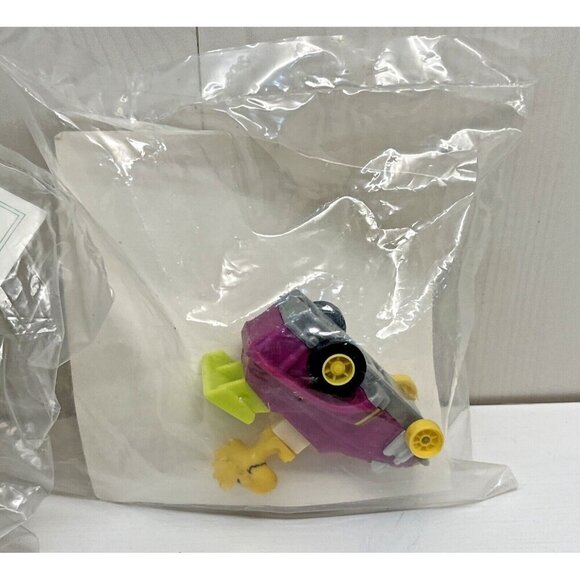 Vintage McDonald's Peanuts Happy Meal Toys 3 NIP & 5 Used Lucy Snoopy  1989 1994 - Picture 4 of 16